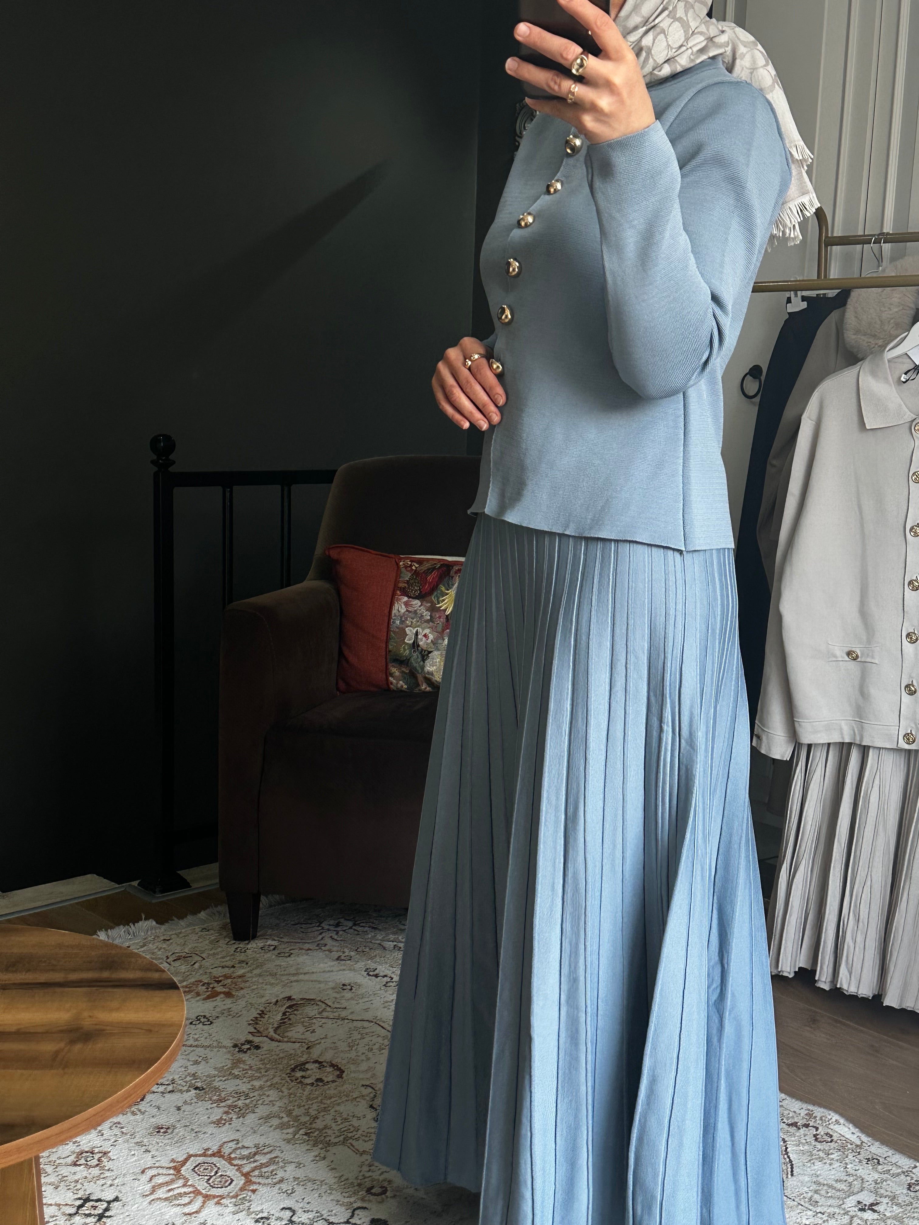 Merserize etek takım