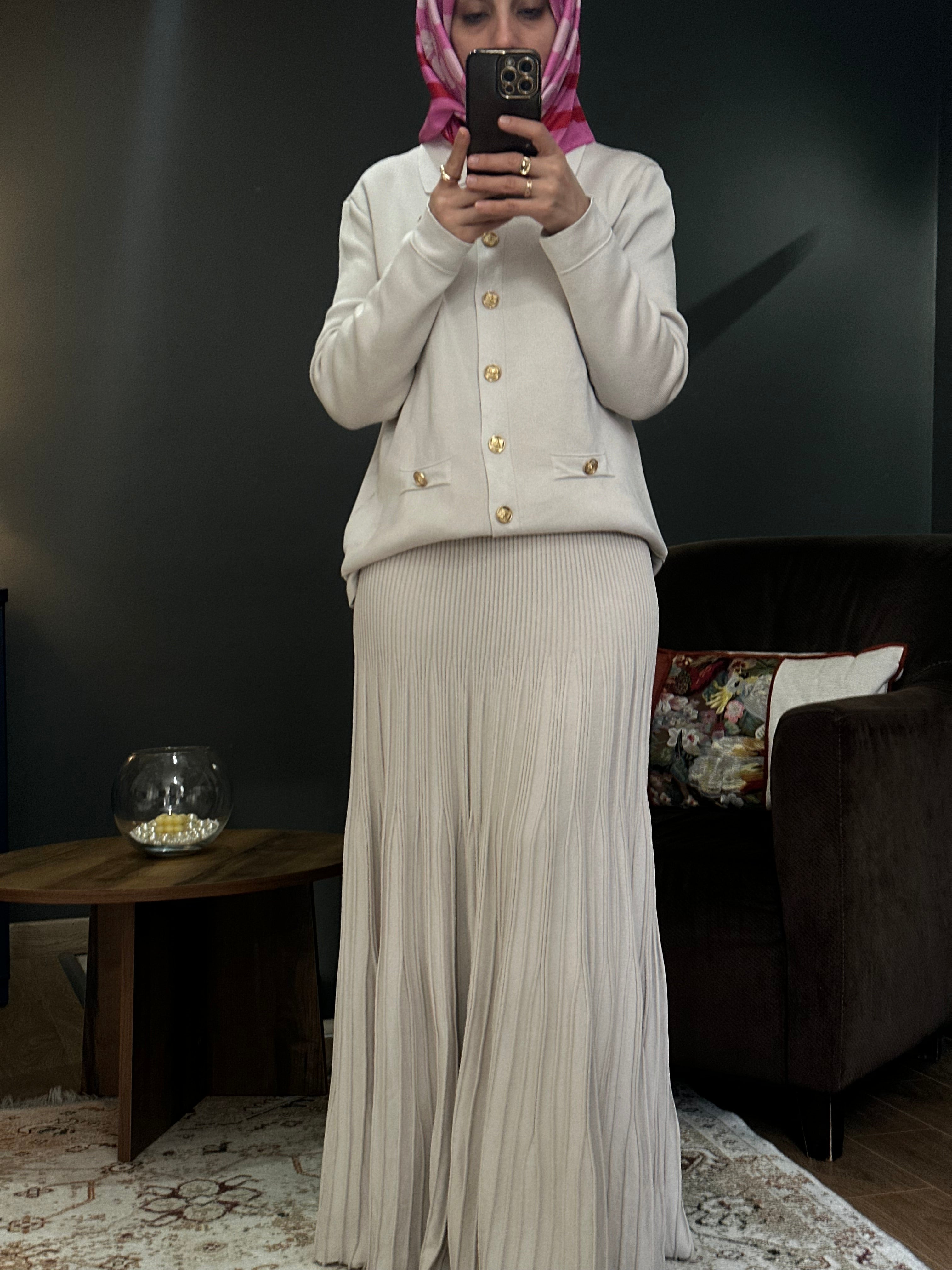 Merserize etek takım