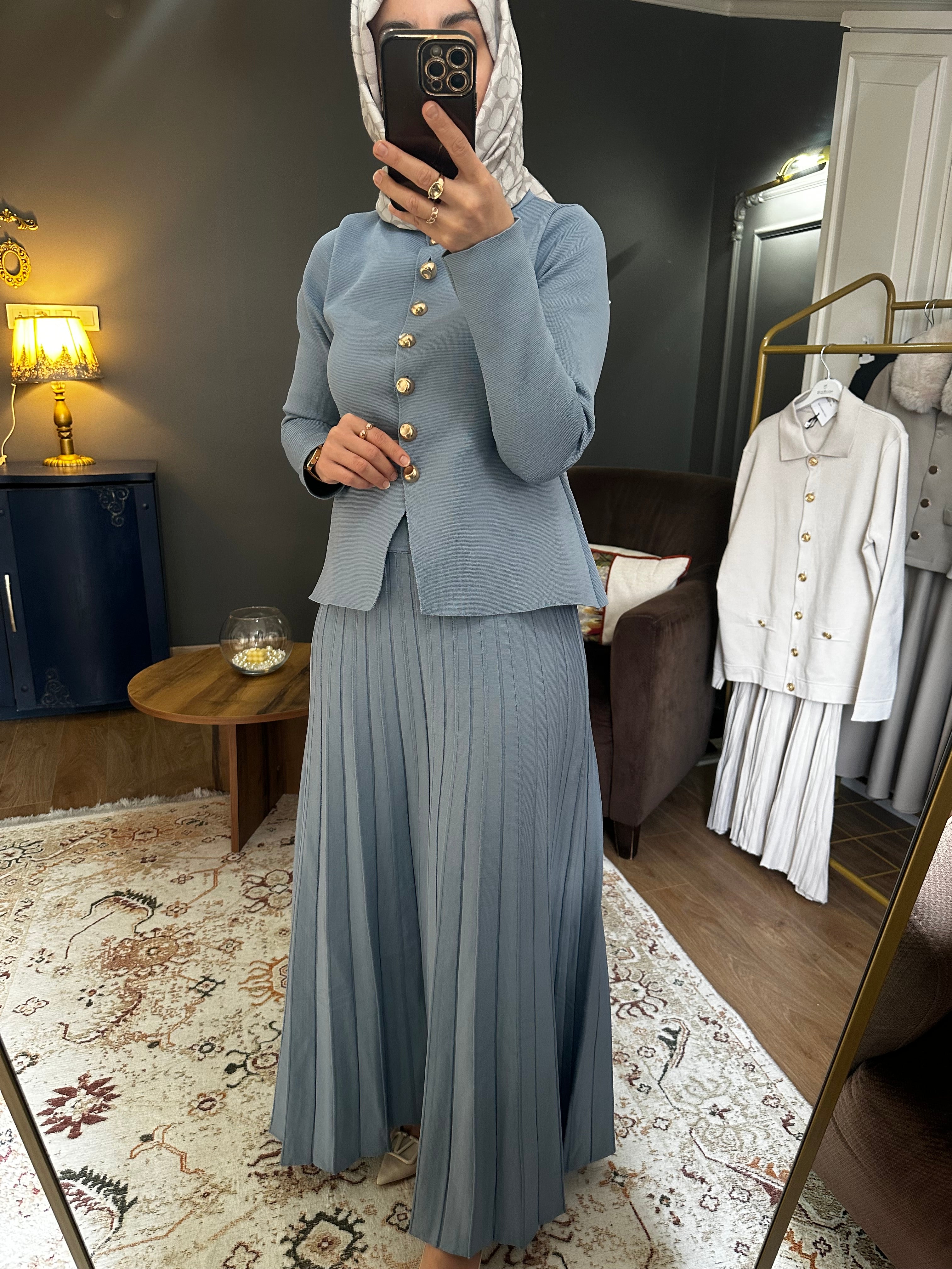 Merserize etek takım