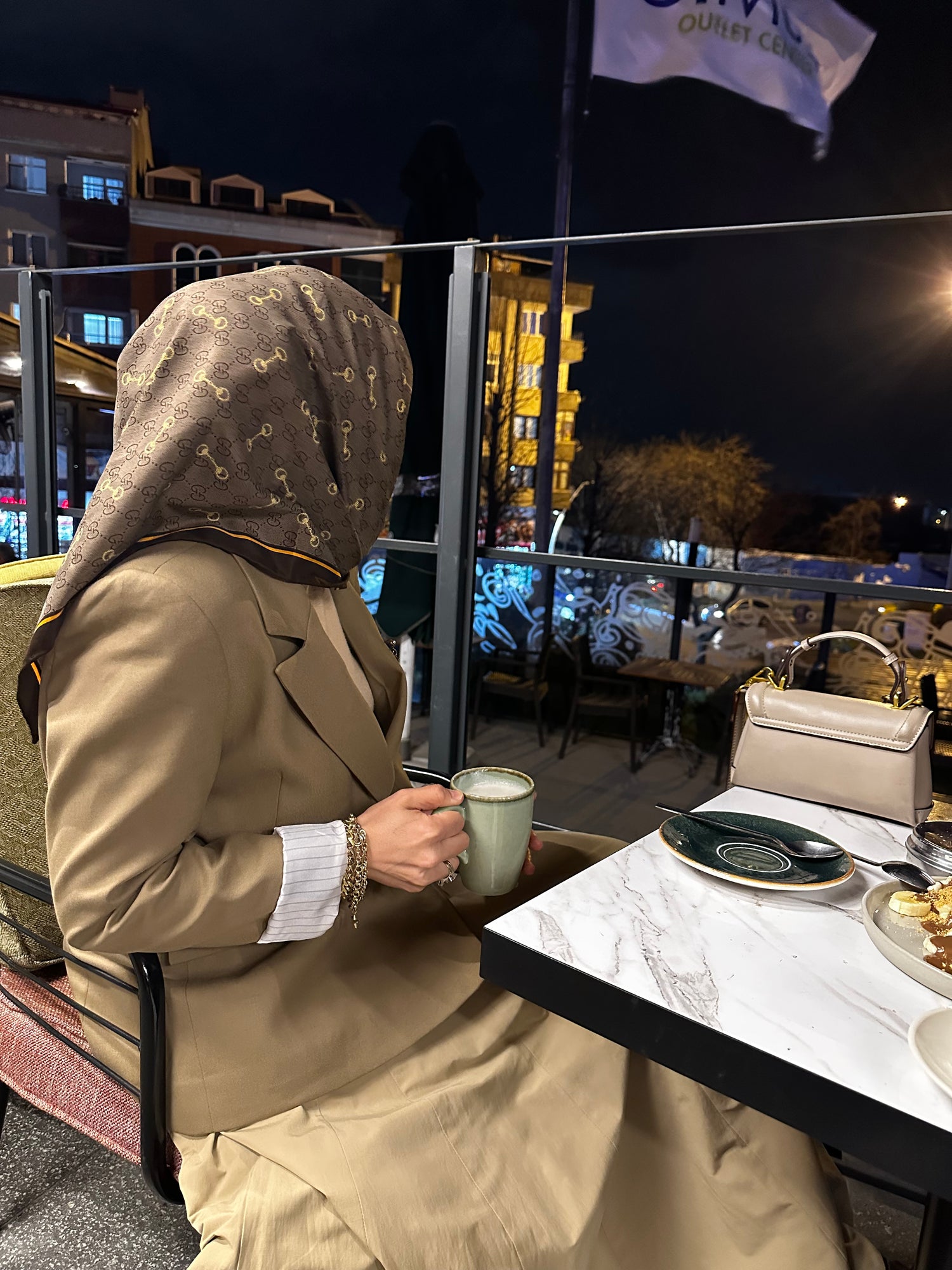 Kemerli poliviskon ceket