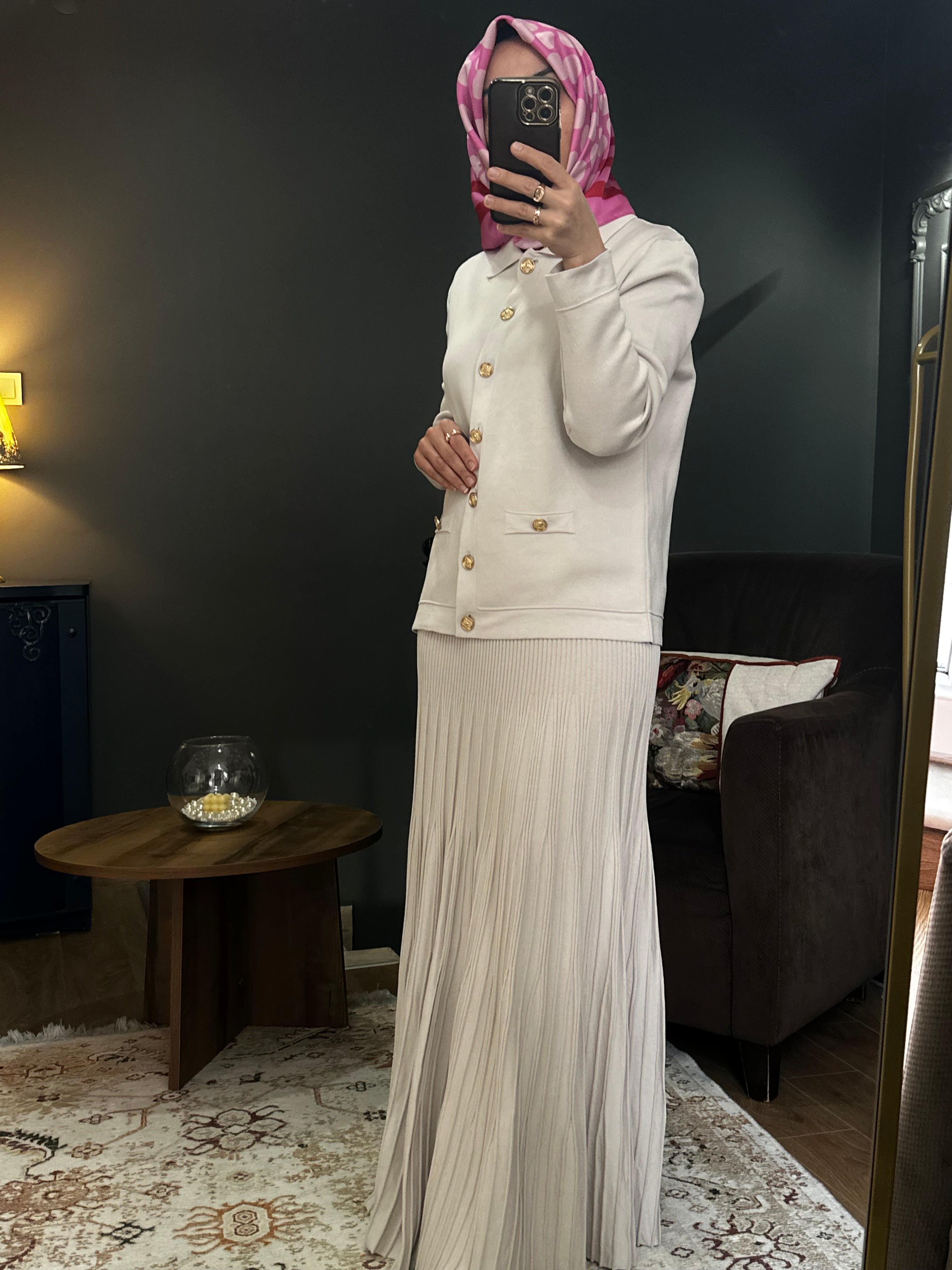 Merserize etek takım