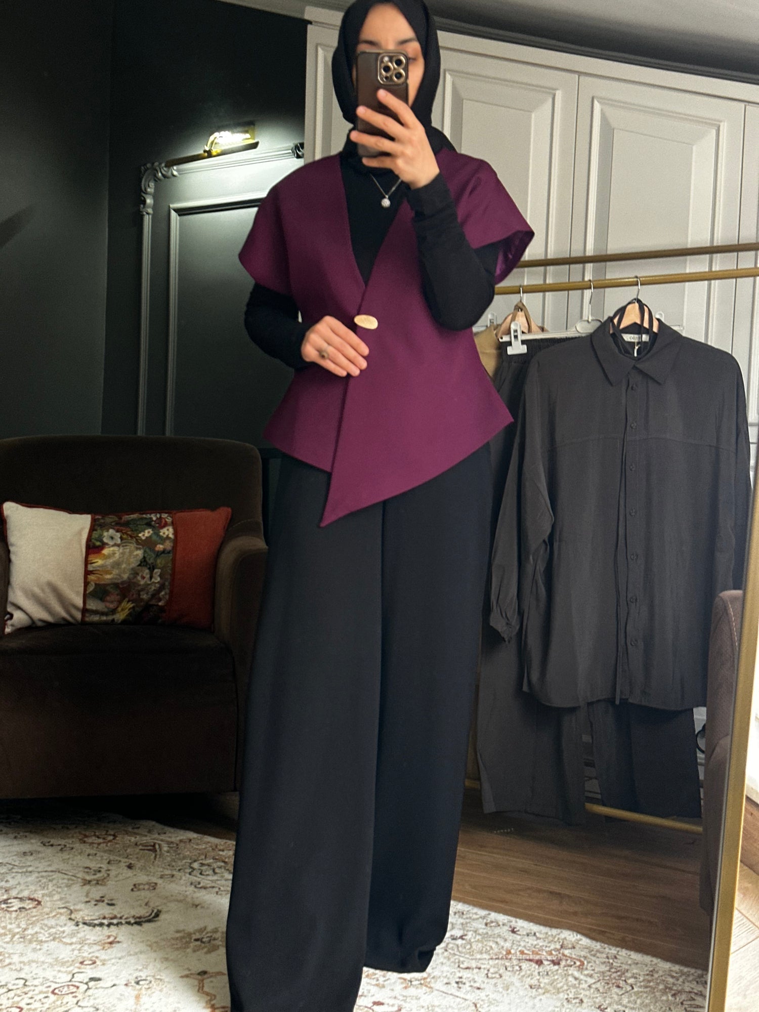 Düşük kollu yelek.