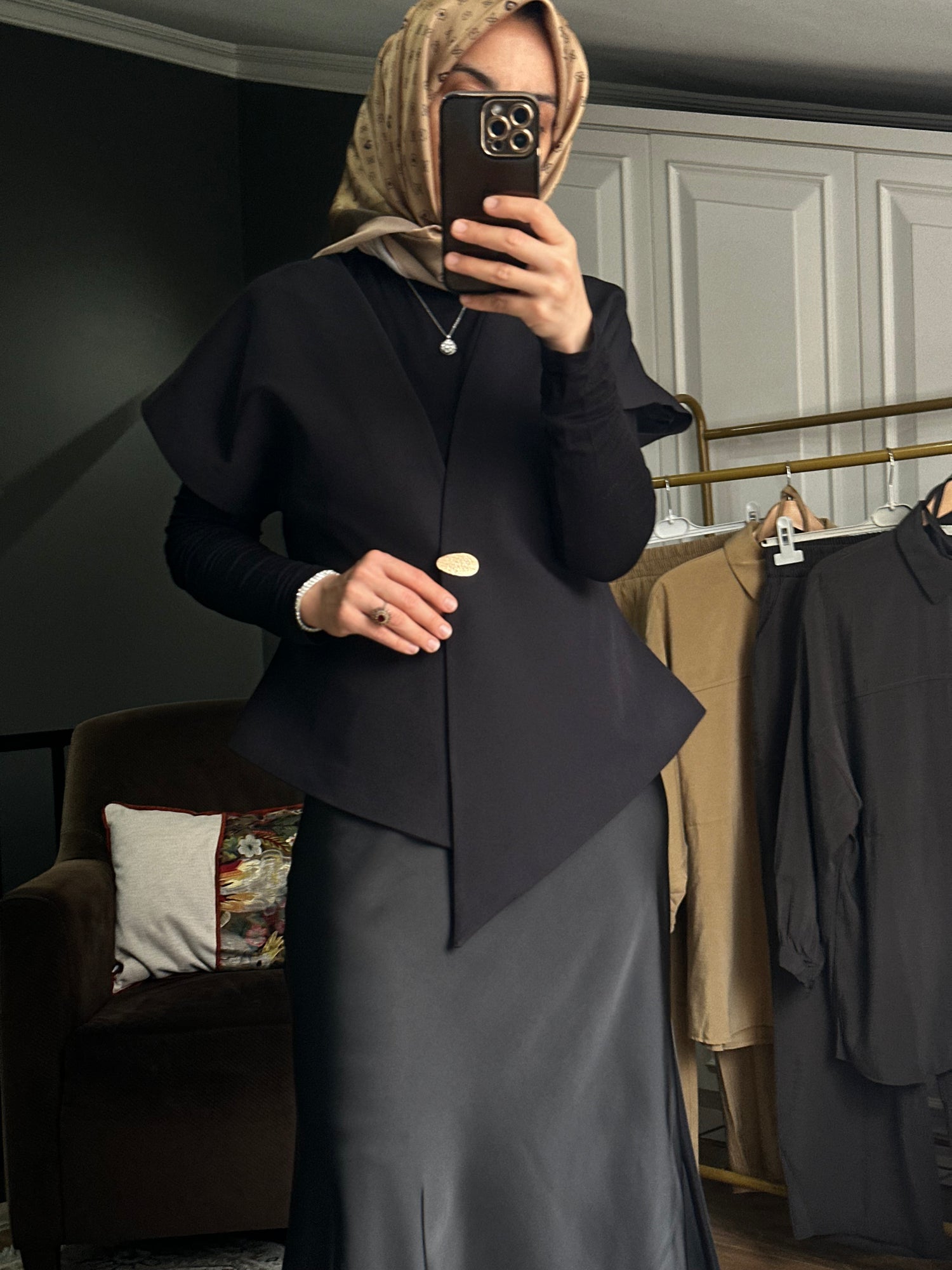 Düşük kollu yelek.