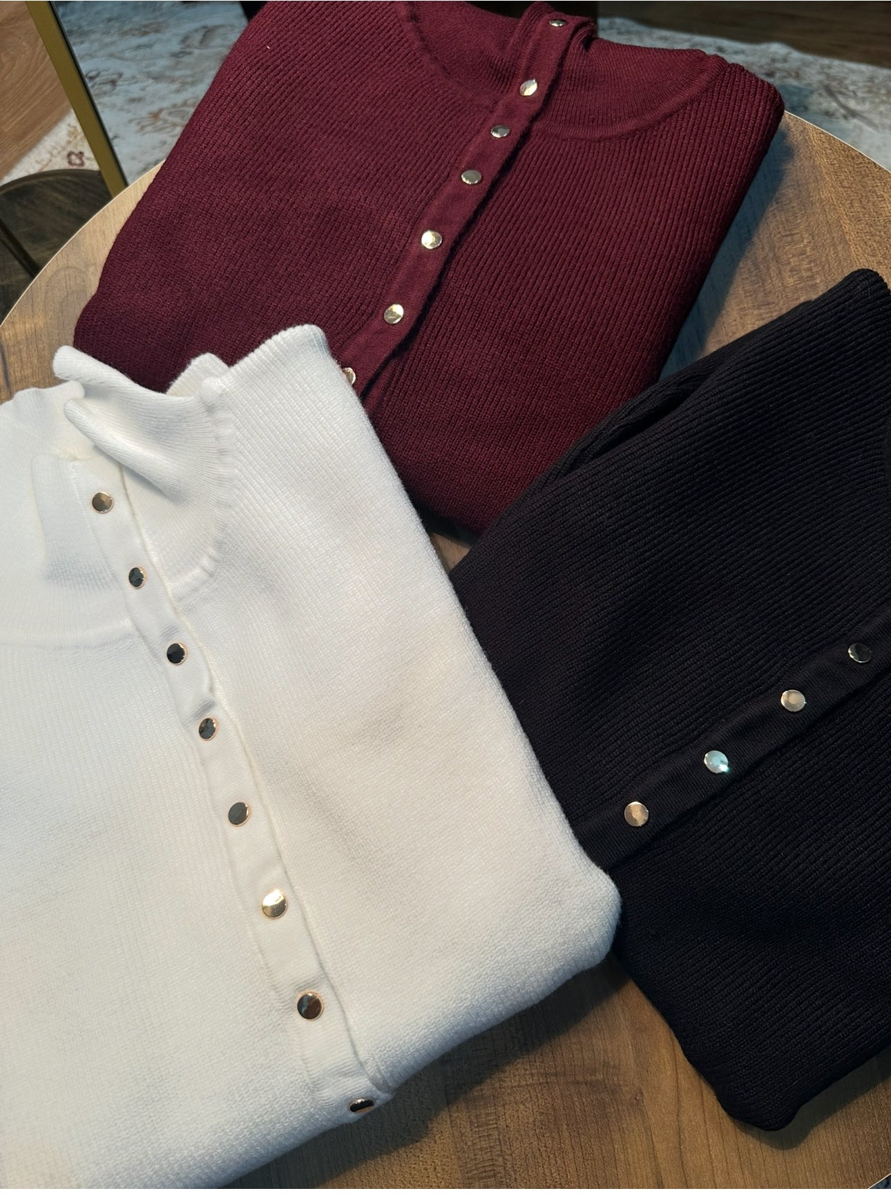 Triko çıtçıtlı badi